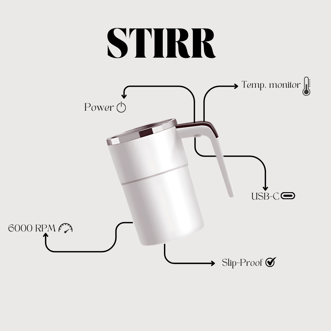 Automatic Stirring Cup Rechargeable Portable Coffee Electric Stirring Stainless Steel Mixer Rotating Magnetic Self Stirring Mugs